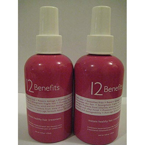 12 Benefits Instant Healthy Hair Treatment 6 Oz Set of 2