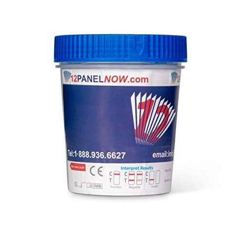 25 Pack 14 Panel Drug Testing Kit, Tests up to 14 Different Dru...