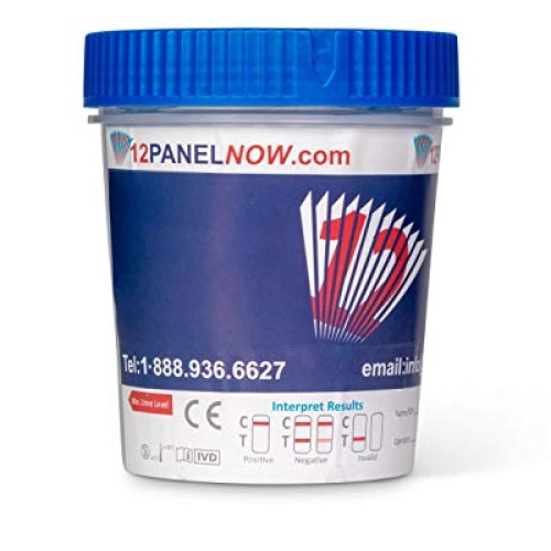 25 Pack 14 Panel Drug Testing Kit, Tests up to 14 Different Dru...