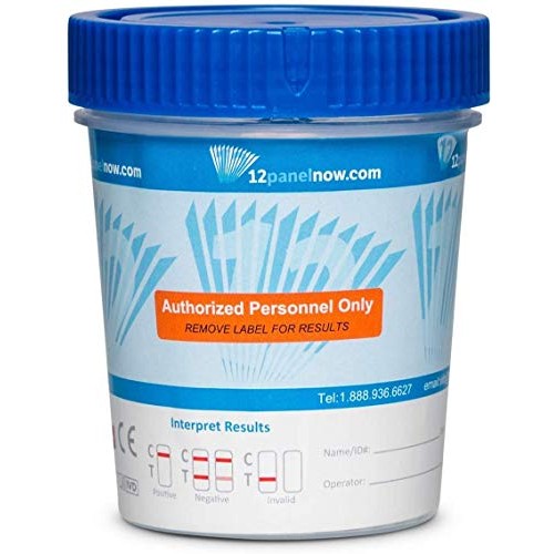 25 Pack 14 Panel Drug Testing Kit, Tests up to 14 Different Dru...