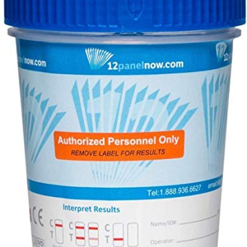 25 Pack 14 Panel Drug Testing Kit, Tests up to 14 Different Dru...