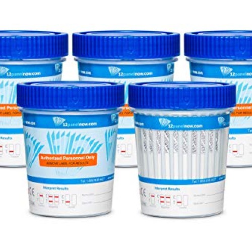 25 Pack 14 Panel Drug Testing Kit, Tests up to 14 Different Dru...
