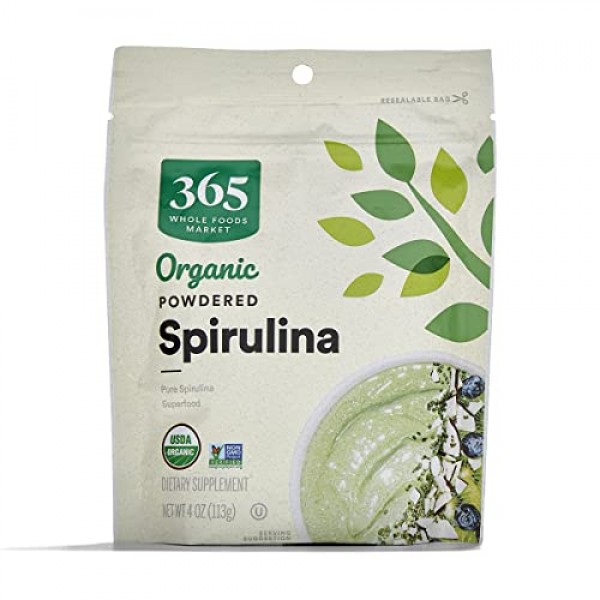 365 by Whole Foods Market, Organic Spirulina Superfood Powder, 4 ...