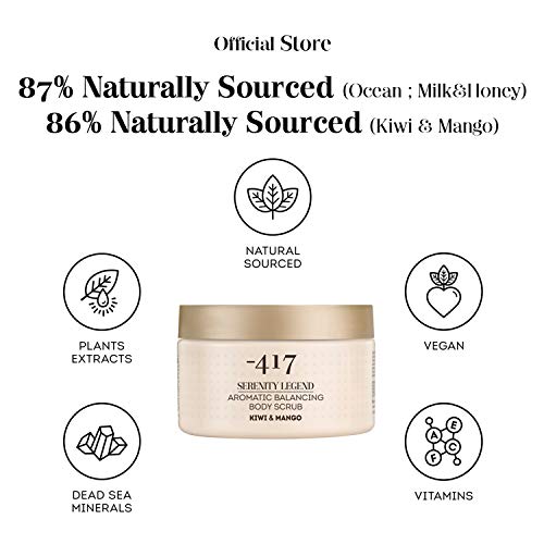 -417 Aromatic Balancing Body Scrub Kiwi & Mango – Dead Sea Minera...