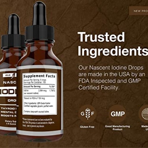 Nascent Iodine Supplement - an Iodine Solution for Increased Ener...