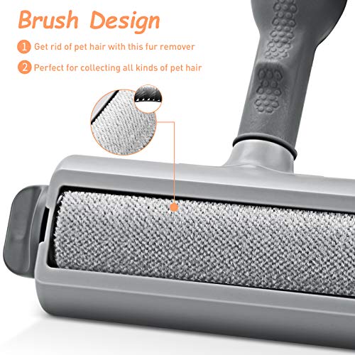 A/A JUNWESEM Pet Hair Remover for Furniture/Bed, Reusable Dog Hai...
