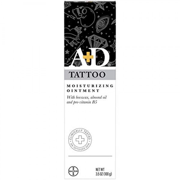A+D Tattoo Skin Moisturizing Ointment, Skin Moisturizer with Bees...