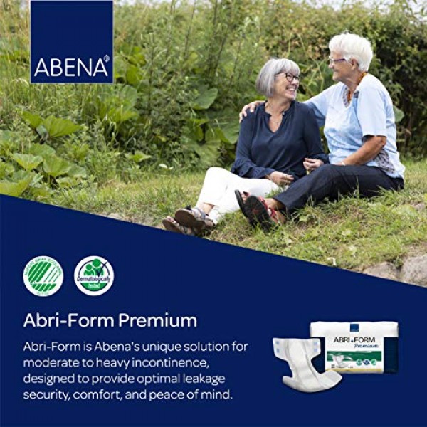 Abena Abri-Form Premium Incontinence Briefs, Level 4, Small, 22 C...