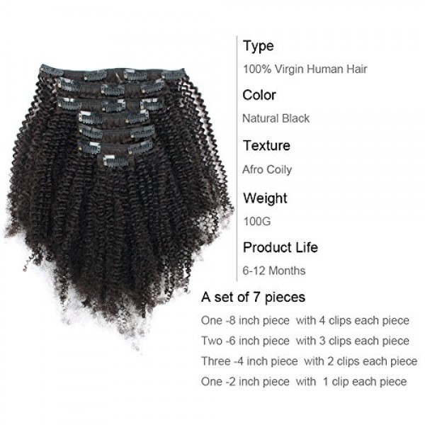 ABH AmazingBeauty Hair Double Weft 8A Grade Big Thick 4B 4C Afro ...
