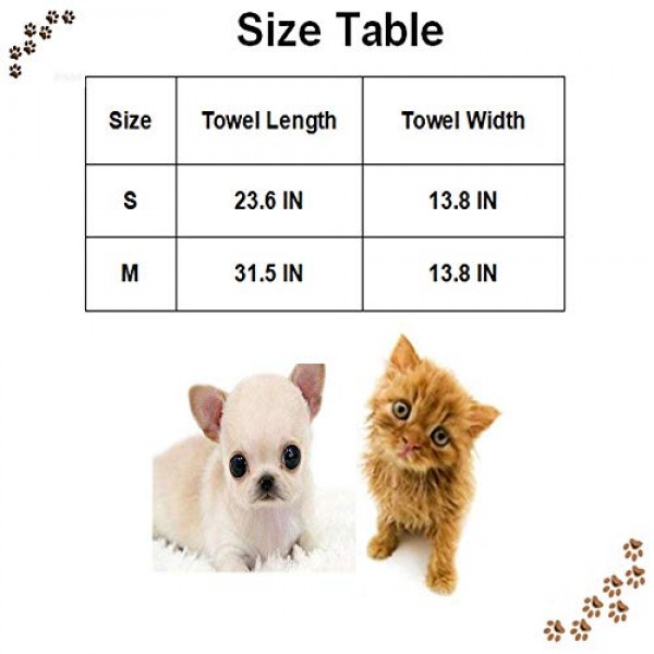 AblePet Dog Cat Pet Bath Towel Super Absorbent Quick Drying Cheni...