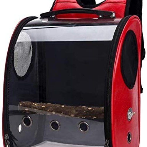 Abnana Pet Carrier Backpack for Dog&cat Pet Parrot Bird Carrier T...