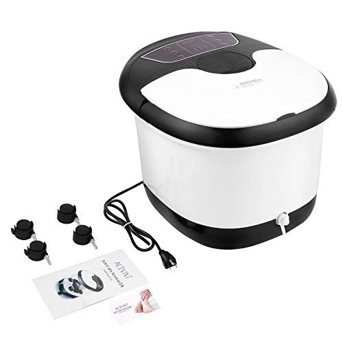 ACEVIVI Foot Spa Bath Massager with Massage Rollers and BallsMot...