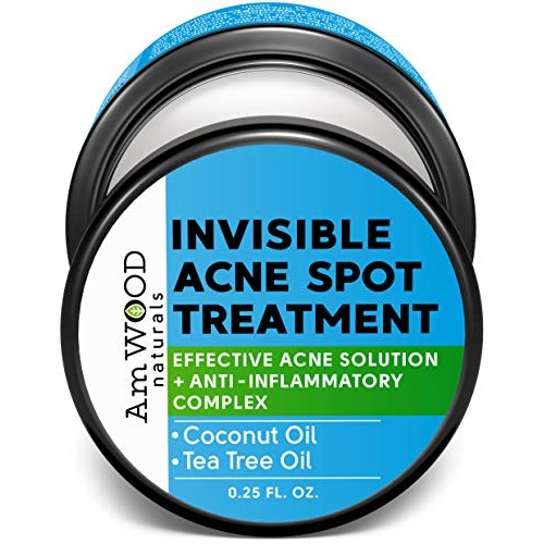 Acne Spot Treatment Cream - Made in USA - Fast-Acting Formula for...
