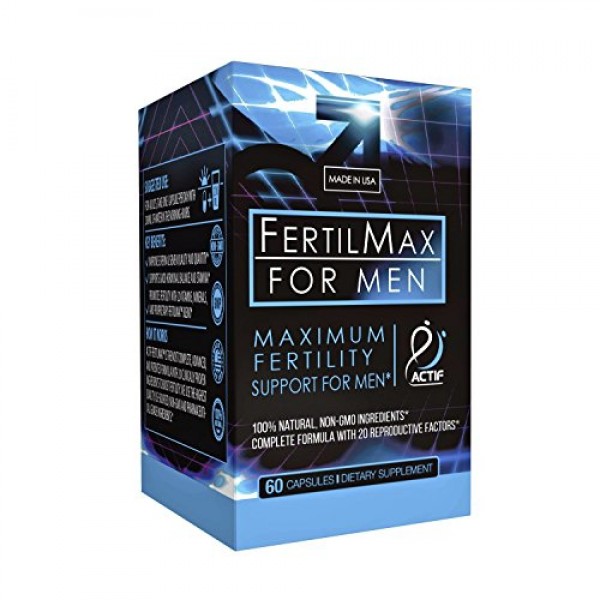 Actif Organic Mega Fertility Fertilmax for Men - Maximum ...
