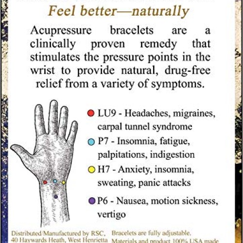 Anxiety Relief Bracelet, Stress Relief Bracelet, Anxiety Band, An...