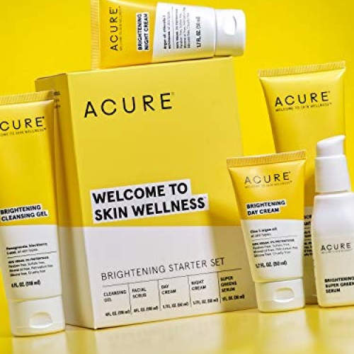 ACURE Brightening Starter Kit | 100% Vegan | For A Brighter Appea...