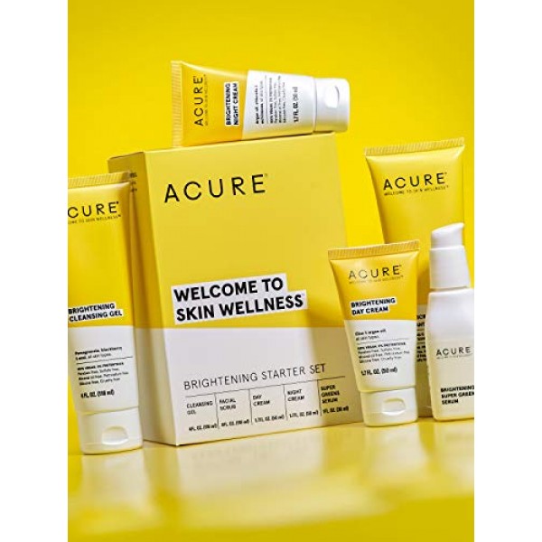 ACURE Brightening Starter Kit | 100% Vegan | For A Brighter Appea...