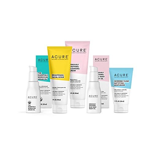ACURE Brightening Under Eye Super Greens Hydrogels | 100% Vegan |...