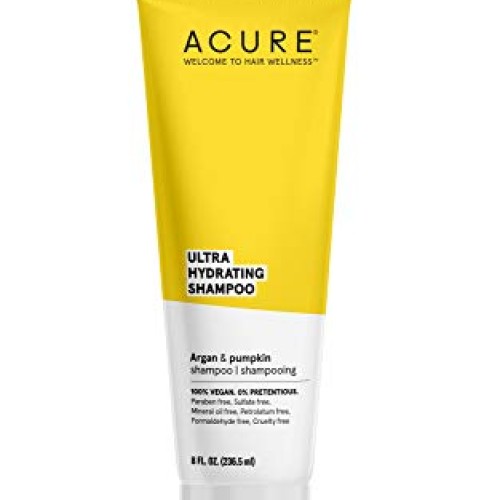 Acure Ultra Hydrating Shampoo 100% Vegan, Ultra Hydrating Moistur...