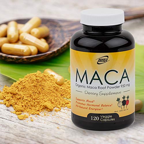 Organic Maca Root Black, Red, Yellow 1900 MG per Serving | Superf...