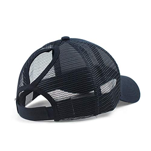 Addosd Unisex Breathable Polyester Ponytail Messy Buns Baseball C...
