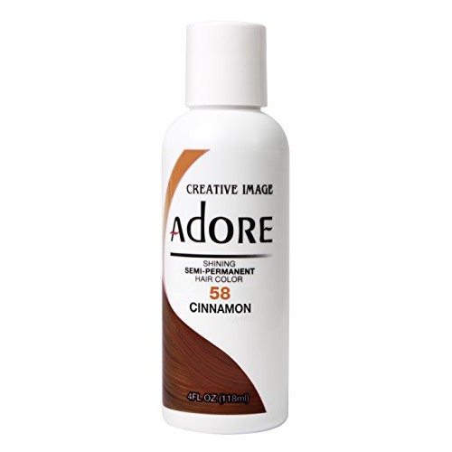 Adore Semi-Permanent Haircolor #058 Cinnamon 4 Ounce 118ml