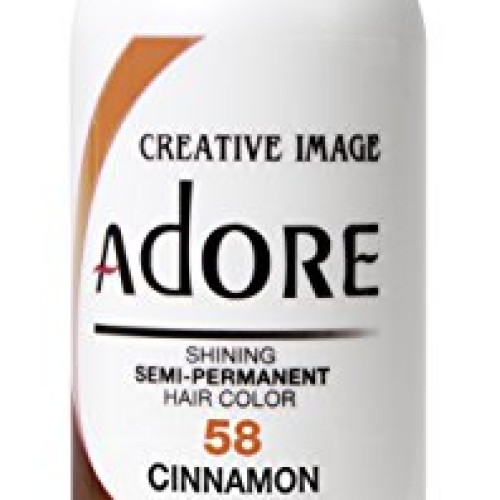 Adore Semi-Permanent Haircolor #058 Cinnamon 4 Ounce 118ml
