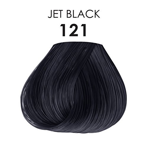 Adore Shining Semi Permanent Hair Colour 121 by, Jet Black, 4 Fl Oz