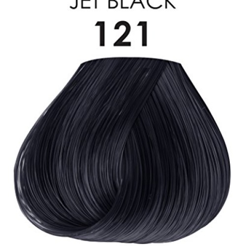 Adore Shining Semi Permanent Hair Colour 121 by, Jet Black, 4 Fl Oz