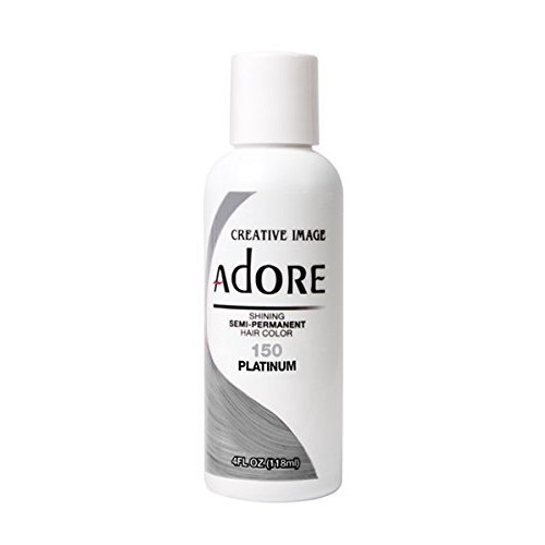 Adore Shining Semi Permanent Hair Colour, 150 Platinum by Adore