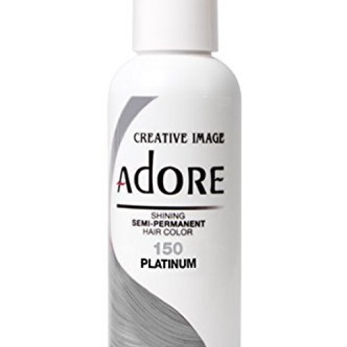Adore Shining Semi Permanent Hair Colour, 150 Platinum by Adore