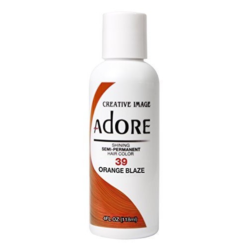 Adore Shining Semi Permanent Hair Colour, 39 Orange Blaze by Adore