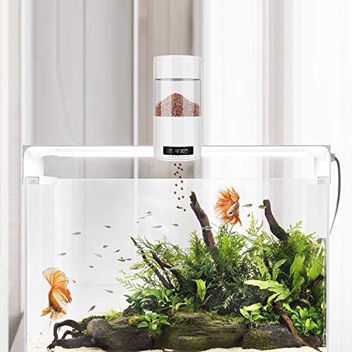 ADSRO Automatic Fish Feeder, Fish Food Dispenser Digital Feeding ...