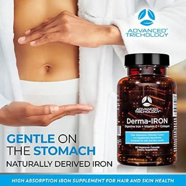Derma-Iron Supplement for Women and Men - Iron blood builder pill...