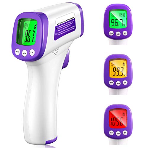 Forehead Thermometer No-Contact Digital Infrared Thermometer with...