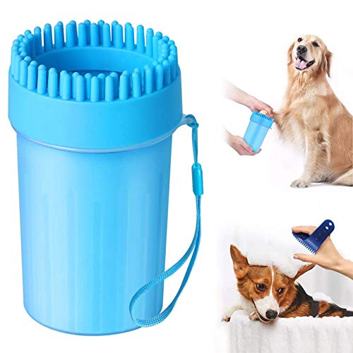 Aerb 2021 Upgrade Dog Paw Cleaner, Portable Pet Cleaner Cup wit...