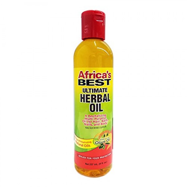 Africas Best Ultimate Herbal Oil, 8 Ounces Pack of 3