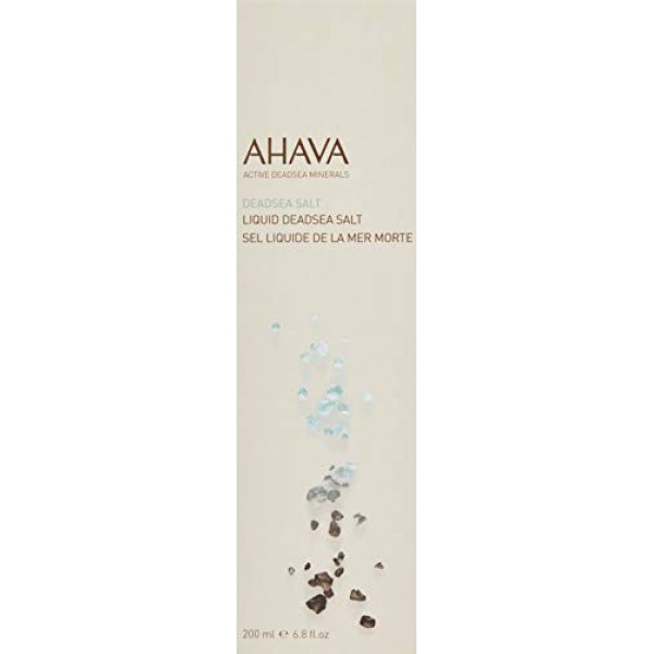 AHAVA Liquid Dead Sea Salt, 6.8 Fl Oz