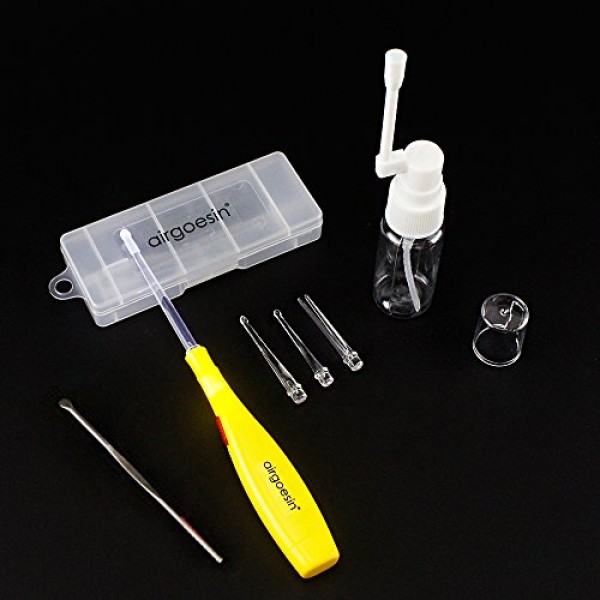 Airgoesin Upgraded Tonsil Stone Removing Tool with LED Light Pick...