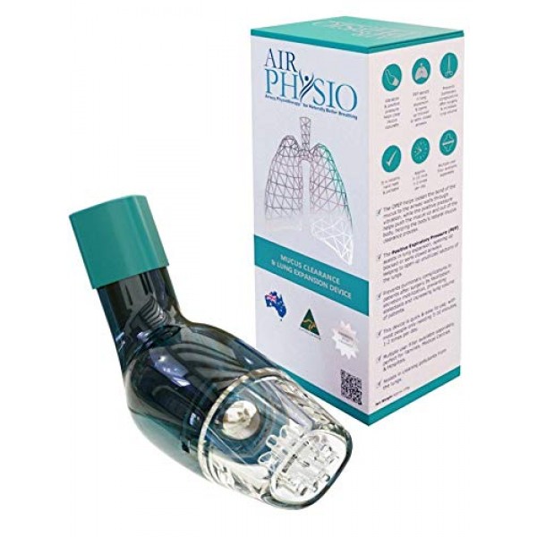 AirPhysio Natural Breathing Lung Expansion & Mucus Removal Device...