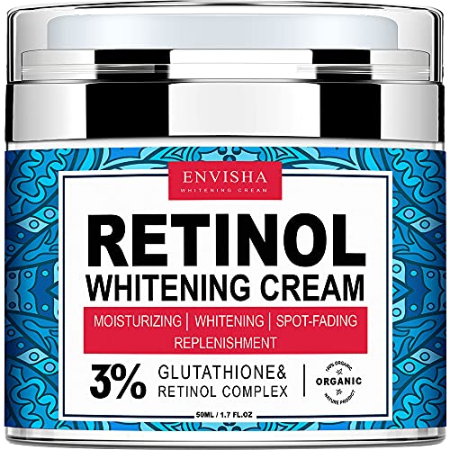 Retinol Moisturizer Cream for Face, Neck and Décolletage with Col...