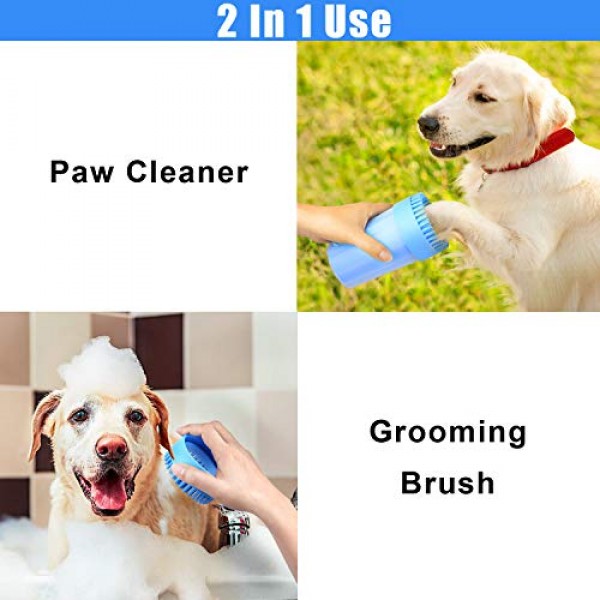 AK KYC Dog Paw Cleaner Dog Paw Washer Pet Paw Cleaner for Dogs La...