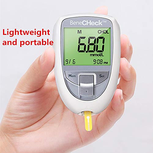 3 in 1 Multi Function Uric Acid Diabetes Cholesterol Tester Meter...