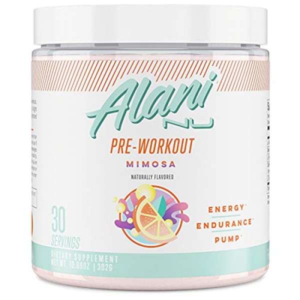 Alani Nu Pre-Workout Supplement Powder for Energy, Endurance, and...