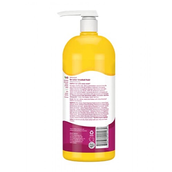 Alba Botanica Colorific Shampoo, Plumeria, 32 Oz Packaging May V...