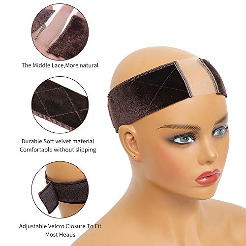 Wig Grip Band Non Slip Flexible Wig Grip Headband for Women Wig G...