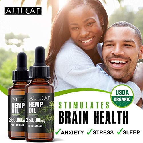 3 Pack Hemp Oil & Cream - 250,000mg for Pain Relief, Stress, An...