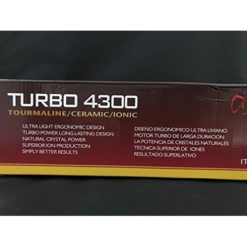 Allure Turbo 4300 Tourmaline/Ceramic/Ionic Hair Dryer