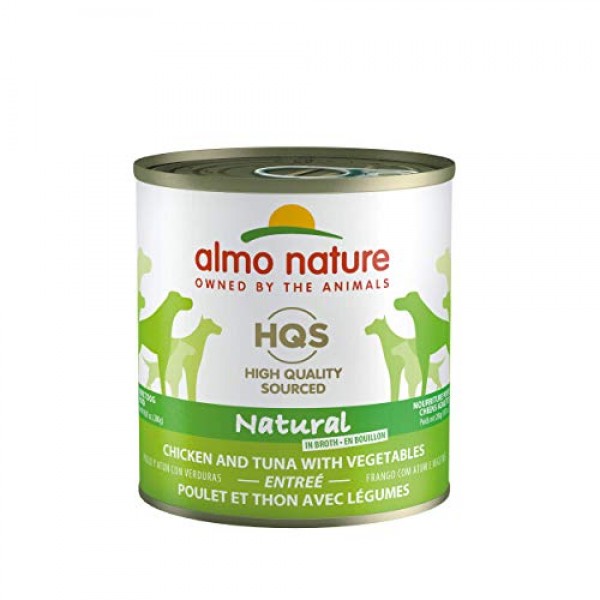 almo nature HQS Natural Chicken and Tuna with Vegetables, Additiv...