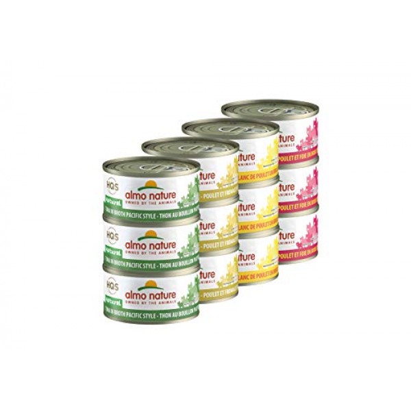 almo nature HQS Natural Variety Pack Grain Free, Additive Free Re...